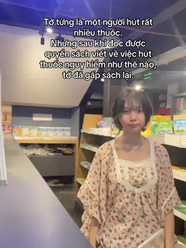 Đọc sách có hại cho thuốc lá.