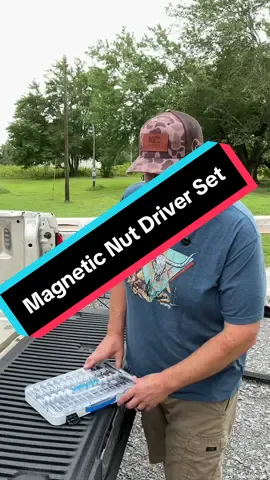 Magnetic nut driver set is filled with most everything you would actually use and need #nutdriverset #magneticnutdriverset #impactnutdriverset #toolset #tiktokshoplabordaysale 