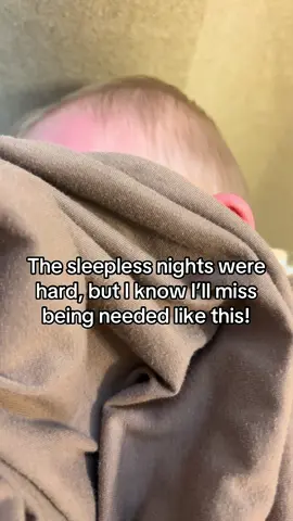 The sweet sounds of a nursing baby! I wish he could stay this age forever! #milspousetok #momtok  #motherhoodunfiltered #breastfeedingtok #lifeafterinfertility 