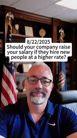 Video 440 Salary Balancing for new hires. If your company hires new people in and then has to pay them a higher rate to recruit them, they need to adjust the teams salary to match the new hires because: 1. There are now laws against disciplining employees for salary discussion, so it’s going to come out. 2. When the people training the new people make less they will find out and be furious. 3. You will have turnover and ruin your company culture with this behavior. Be transparent, be real, adjust salaried to make it fair. Do it before the new hire starts, not after it’s already a problem. Disagree? Let’s hear it, I will be happy to argue about this one. #salary #compensation #mattrieck #transparency #companyculture