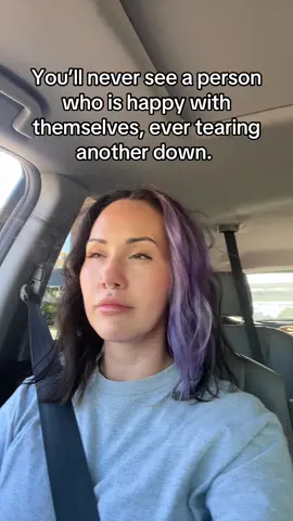 And this changed my life in a way I was never able to see before. The only ones you’ll see tear another one down are ultimately the ones who are the most unhappy with themselves. #fyp #millennialsoftiktok #millennial #success #wealth 