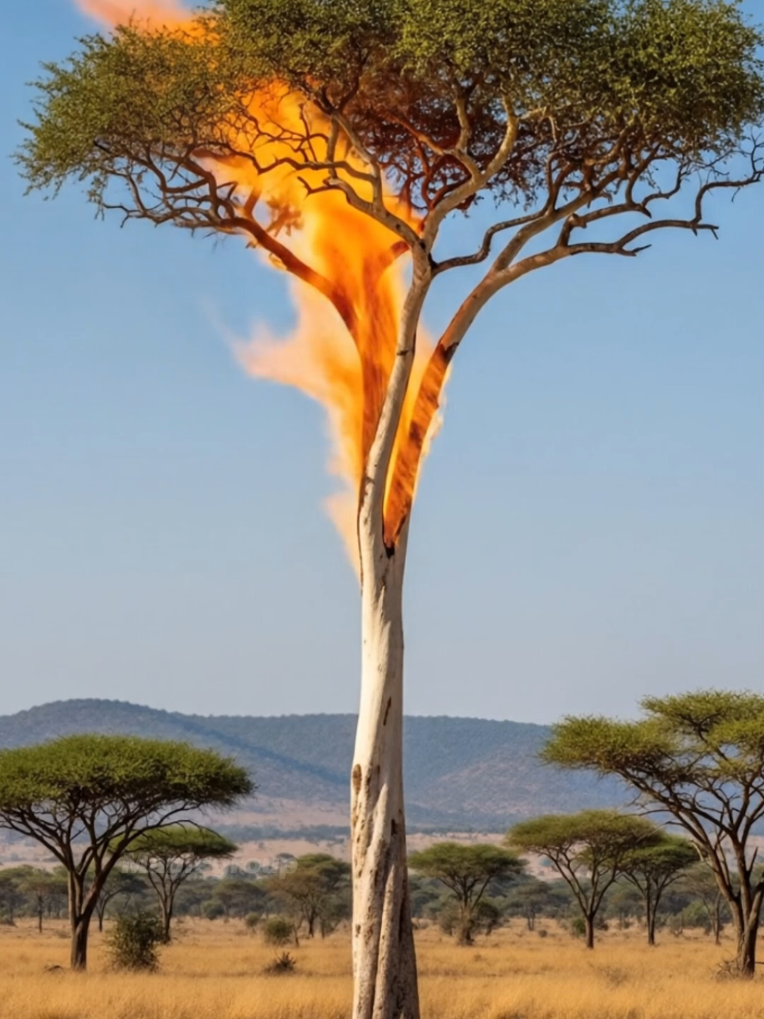 A hero rises above! 🔥🦒 A baby bird trapped in fire is rescued by a brave giraffe, proving courage and compassion exist in every corner of the animal kingdom #GiraffeRescue #BabyBirdSaved #WildlifeHero #AnimalRescue #HeartwarmingMoments #NatureWonder #AnimalKingdom #ActsOfKindness #WildlifeStories #HeroicAnimals #pa