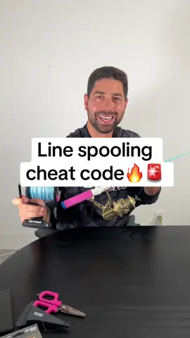 How to spool Up braided line on your reel #fishing #tiktokshopcreatorpicks 