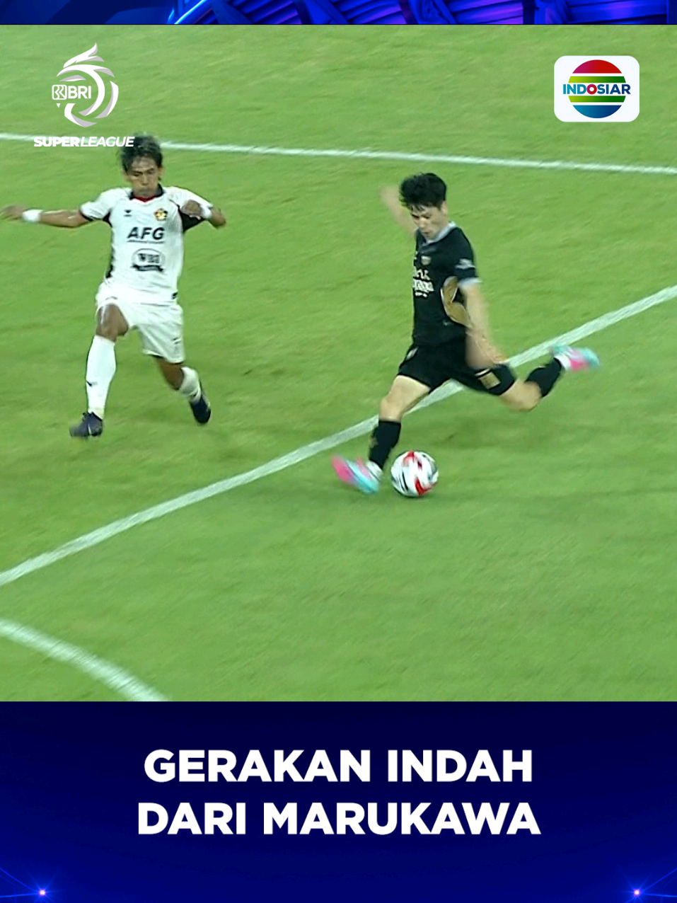 Gol dari marukawa bikin dewa tambah angka🔥  #BRISuperLeague #IndosiarSports #IndosiarRumahSepakbolaIndonesia #DewaUnited #PersikKediri 