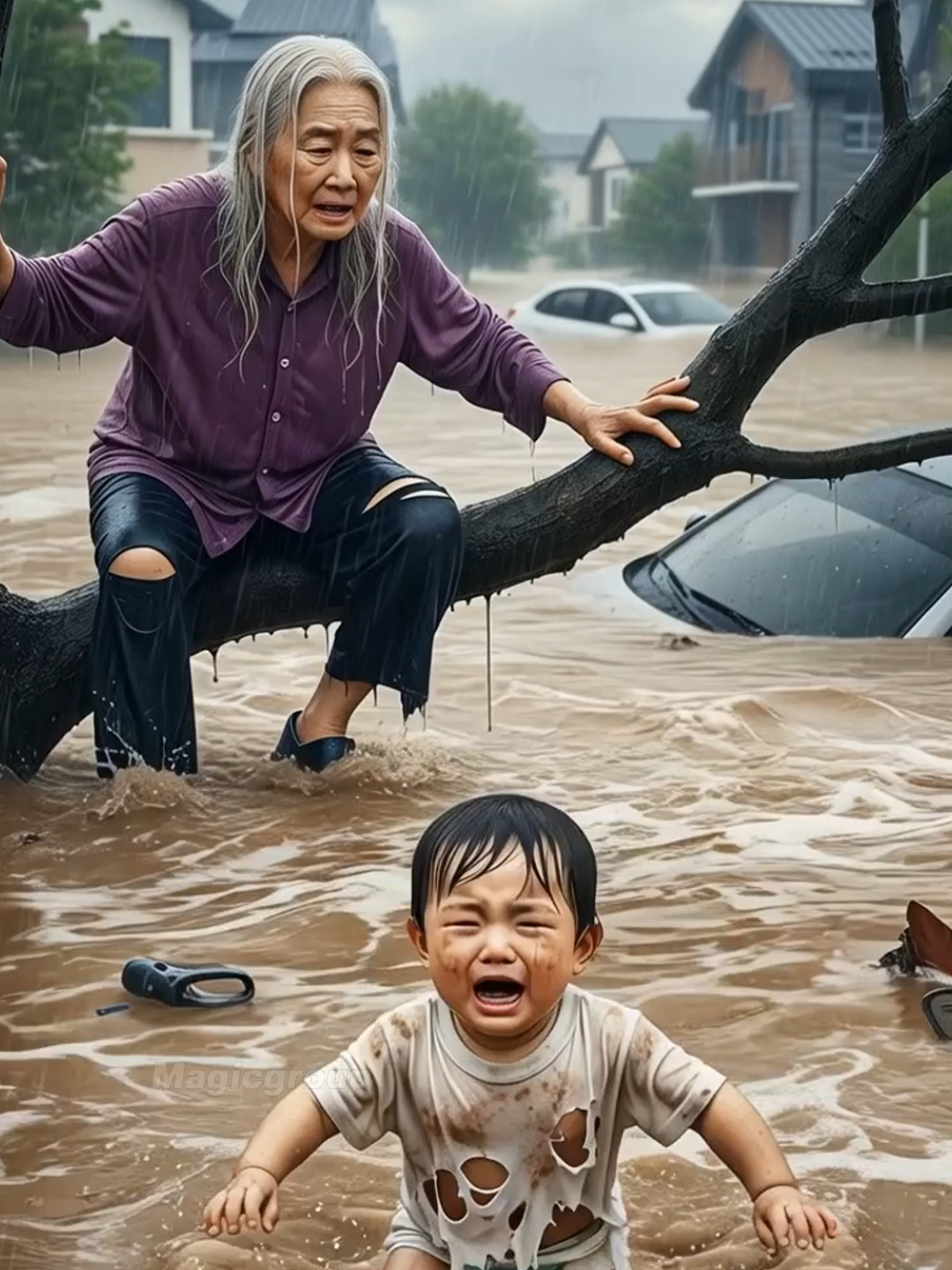 Nature’s unlikely hero! 🌊🐊 A baby cries in the flood, and a brave crocodile steps in to help—proof that compassion can come from the most unexpected places #CrocodileHero #FloodRescue #WildlifeHeroes #HeartwarmingMoments #AnimalRescue #NatureWonder #UnexpectedHeroes #ActsOfKindness #WildlifeStories #AnimalKingdom #pa
