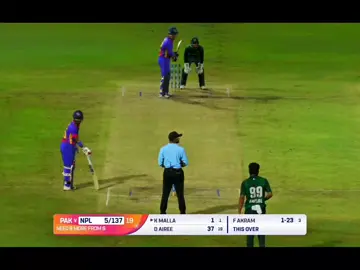 last over thriller drama 6 ball 8 runs | Pakistan Shaheen VS Nepal #viralvideo #foryoupage 