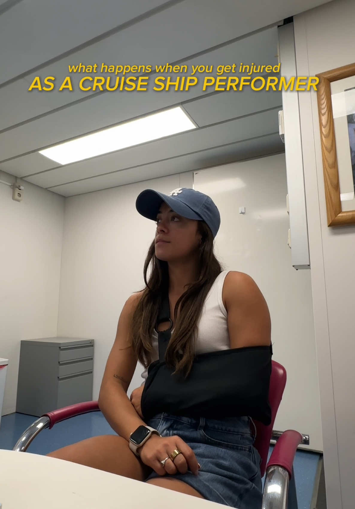 what doesn’t kill you makes you stronger, eh? ❤️‍🩹 #injury #cruiseshiptok #cruisetok #performerlife 
