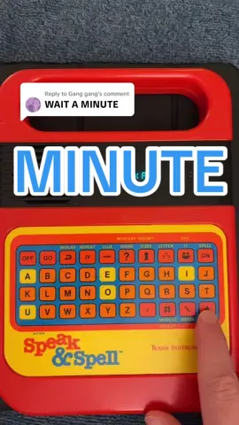 Replying to @Gang gang WAIT A MINUTE. #Bubala #ThemeParkGeek #UnderwearGeek #SpeakAndSpell #GeekAndSpell 