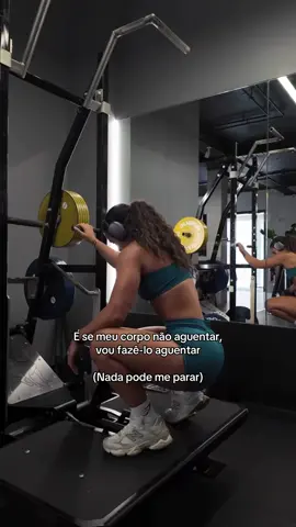 Nada pode me parar 😌💪🏼 #evolução #evolucao #treino #treinofeminino #treinopesado               