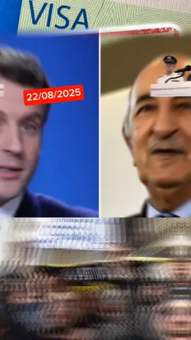La France suspend l’accord d’exemption de visa avec l’Algérie #algeriefrance🇲🇫🇩🇿 #algeriefrance🇲🇫🇩🇿 #algeriefrance🇲🇫🇩🇿 #algeriepolitique #algeriepolitique #españa🇪🇸 