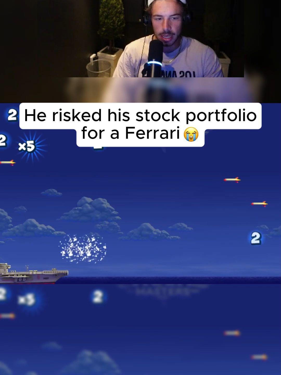 He sold his stocks for this plane #planegame #aviamasters #kickstreaming #streamer