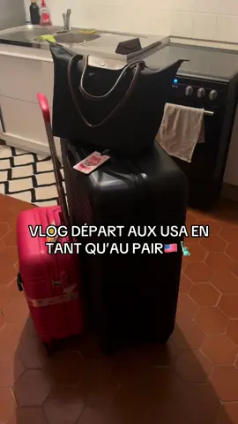 vlog de mon départ aux état unis en tant que fille au pair 🇺🇸🗽✈️ #usa #travel #aupair #apc #ny 