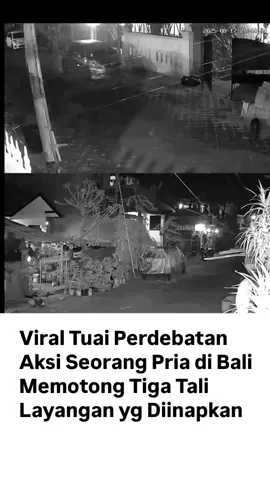 Sebuah postingan Viral dan menjadi perdebatan panjang netizen aksi seorang Pria yang memotong tiga tali layangan sekaligus, padahal rencanya layangan tersebut akan diinapkan oleh si pengungah video. Banyak netizen yang berkomentar membela aksi pria tersebut dikarenakan layangan yang diinapkan sering kali membuat orang lain celaka, karena kadang-kadang jatuh saat dini hari dan talinya membahayakan orang lain. Berkaca pada kejadian belum lama ini ada seorang pengendara yang kehilangan nyawa akibat jeratan tali layangan saat melintas dini hari. Gimana menurut kalian? . Source : tt/nak.balii.ne Via @infodenpasarterkini.id #balivrita #fypシ゚viral 