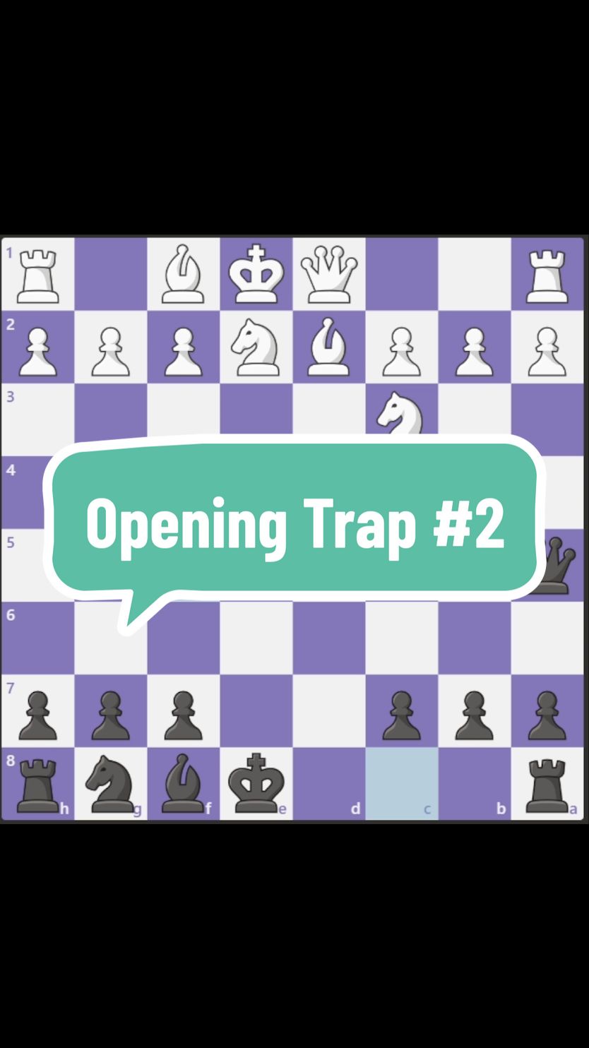 Chess Opening Trap 2 #chess #chesseducation #chesstok #chesstiktok #chessmaster #openingtrap #openingtraps #chessopeningtraps #chessopenings #chessmyanmar #gothamchess #gotham #botez #nemo #gmhikaru #hikaru #chesscom #hikarunakamura #chessbase #magnus #magnuscarlsen #စစ်တုရင် #စစ်တုရင်ကစားနည်း #စစ်တုရင်သင်ခန်းစာ #စစ်တုရင်သင်တန်း 