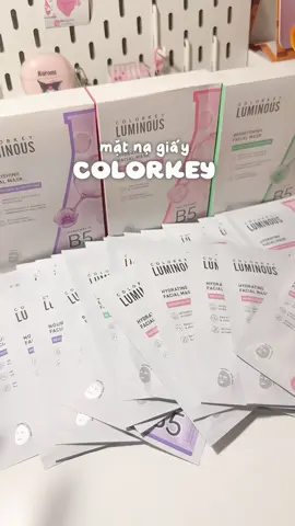 mặt nạ cấp ẩm #colorkey #colorkeyvn #colorkeyluminous #xuhuong #skincare