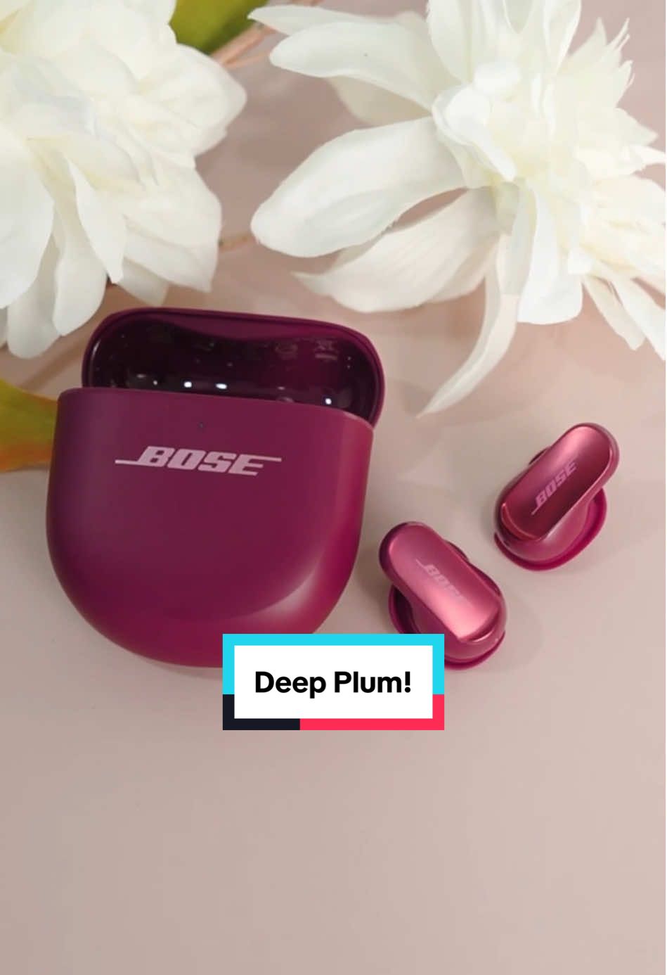 Mewah di telinga, indah di mata!  QuietComfort Ultra Earbuds (2nd Gen) hadir dengan warna Deep Plum. #HearWhatOtherMiss #SoundisPower #BoseIndonesia 