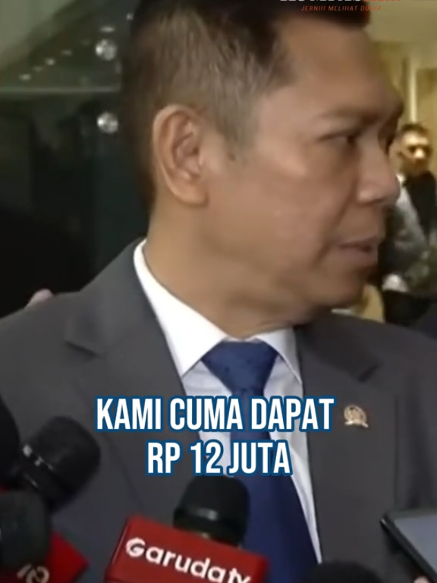 DPR tunjangan beras CUMA 12 juta perbulan, berikut adalah wawancara wakil ketua DPR ri, #fyp #foryoupage#25agustus 