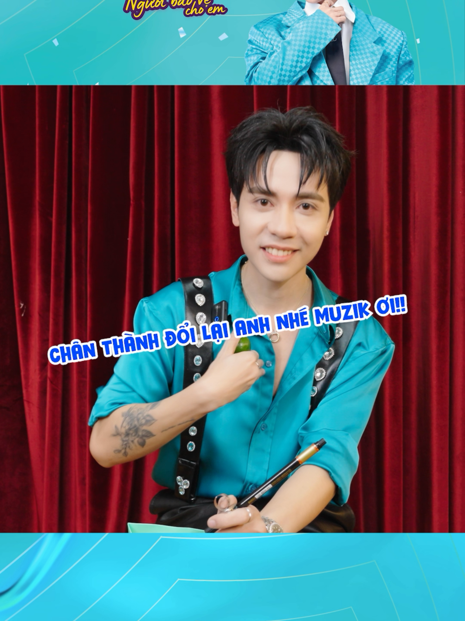🐼 “Tặng em một quả chanh thần, cắt ra để thấy …” 🍋 🫰🏻 Ỏooooo! Muzik đã xem Quang Hùng MasterD thả thính cùng quả chanh bao giờ chưa? Xem ngay chiếc clip siêu đáng yêu cùng màn ứng xử “out trình” của tongtai trước các thử thách “khó nhằn” đưa ra từ Long Châu dưới đây nha! 🤗 Bật mí nhỏ với cả nhà chúng ta còn một chiếc clip full sự kiện Fan meeting Người bảo vệ cho em hứa hẹn siêu chấn động vào ngày 26.08 sắp tới.  🩵 Muzik cùng chờ đón xem nhé! #TiemChungLongChau #QuangHungMasterD #Muzik #Xuhuong