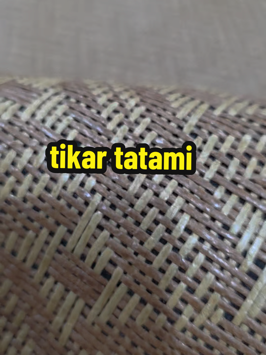 cantik dan senang bersihkan tikar ni #tikartatami #carpet 