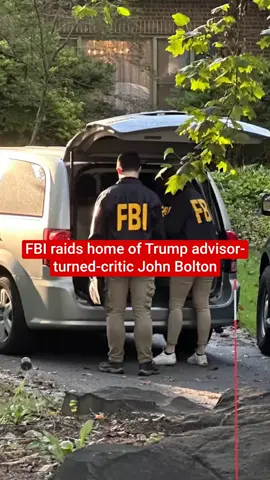The FBI conducted an early-morning raid at the home of President Donald Trump’s former national security adviser John Bolton just outside of Washington, DC on Friday. Click link in bio for more info 🔗