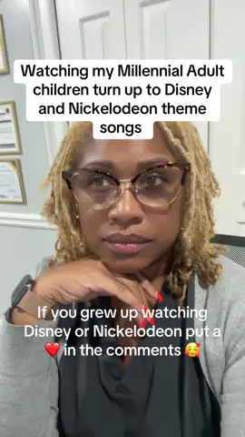 Watching my Millennial Adult children turn up to Disney or Nickelodeon theme songs like they’re still kids makes me smile. 🥰 If you grew up watching Disney or Nickelodeon put a ❤️ in the comments and say hi to your Gen X auntie. 😊  #millennial #90s #genxauntie #disney #nickelodeon 