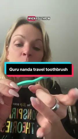 These are so convenient! If you know somebody with braces, or you are very conscious about your teeth health, this is definitely going to be one of those products that is easy for travel and breaks down . #teeth #gurunanda #tiktokshopcreatorpicks #backtoschool #falldealsforyou 