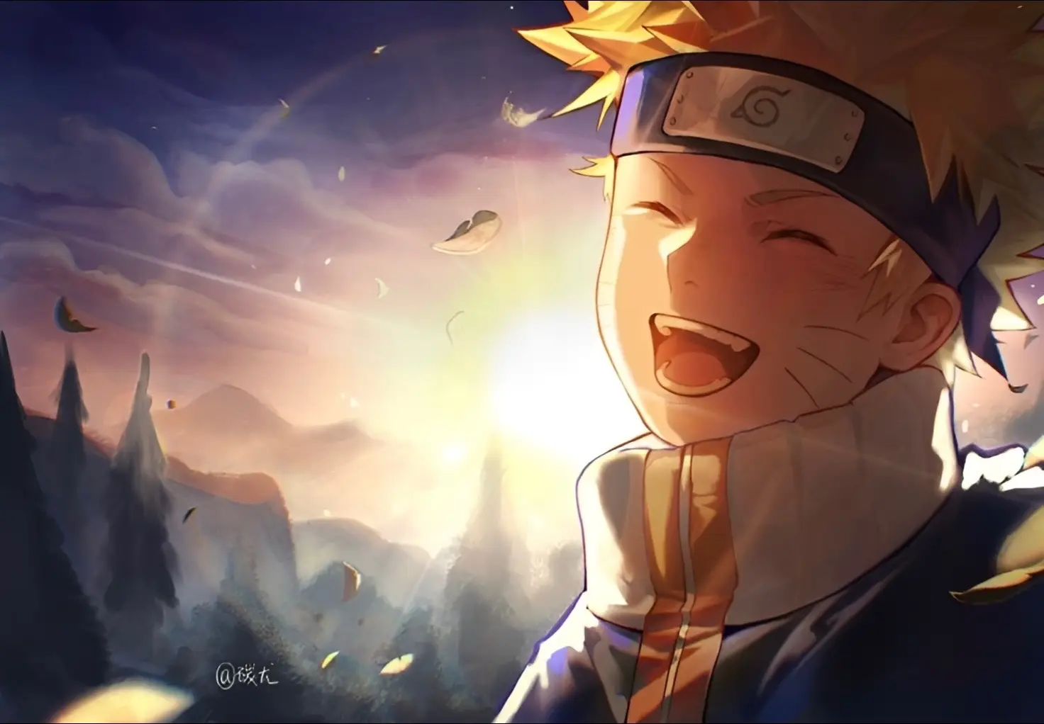 Sasuke’s light shines brightly when he’s with his sun  artist: @碳尤 (suibobo60565) on Lofter  #narutoclassico #narutouzumaki #sasukeuchiha #sasunaru #narusasu  