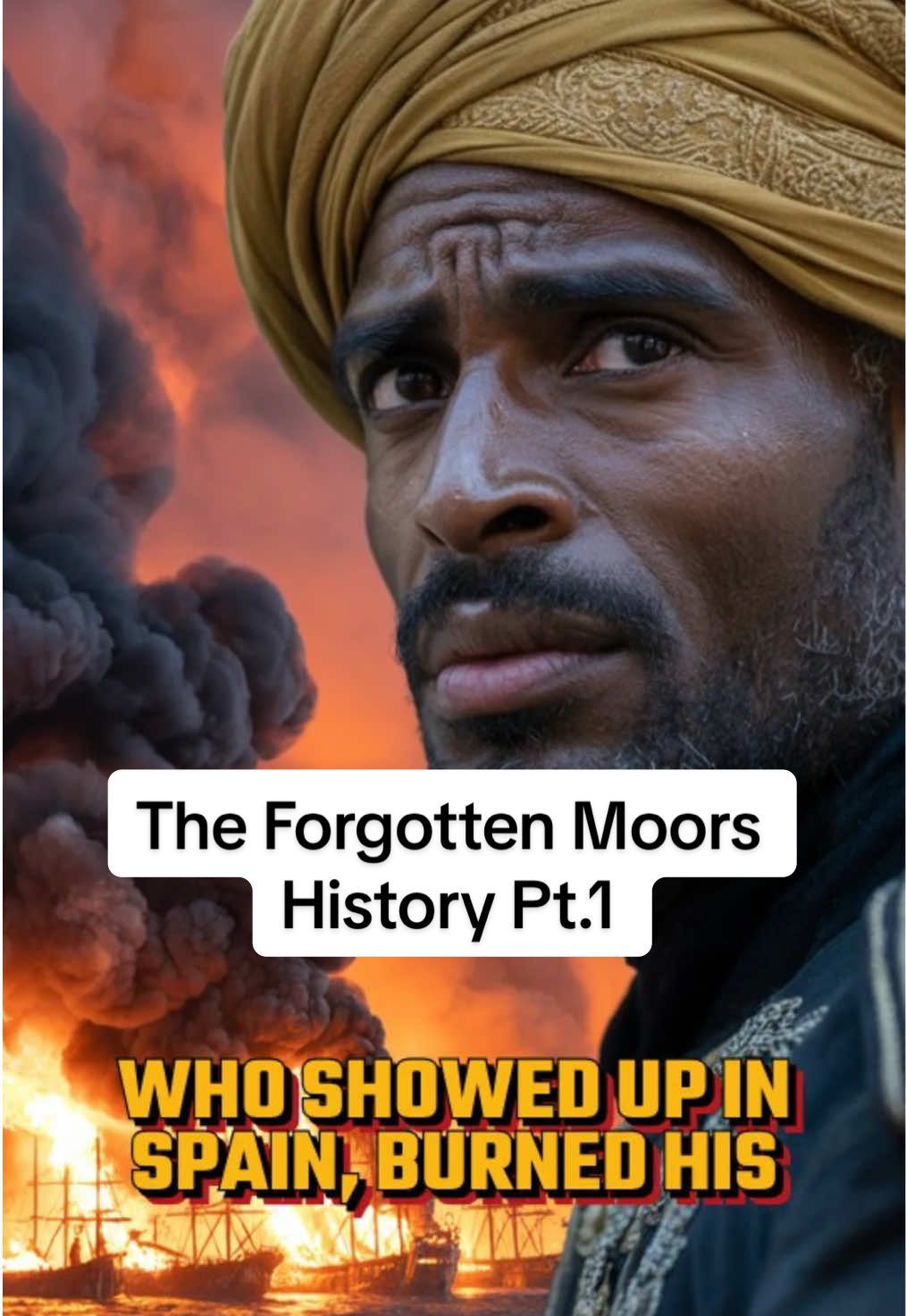 History of the Moors Part 1 Tariq ibn Ziyad  Black history not taught in schools	 untold black history hidden black history facts black historical figures untaught truths hidden slavery truths U.S. history Tariq ibn Ziyad history Moors in Spain untold truth Moors history #blackhistoryfacts #historytok #blackexcellence #blackhistory #hiddenhistory 