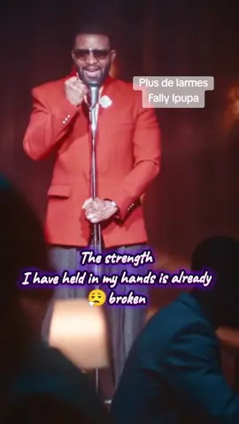 Plus de larmes @fallyipupa #son_of_rhumba #therhumbatribe No more tears 😭 😭 😭  English translation  Fally Ipupa