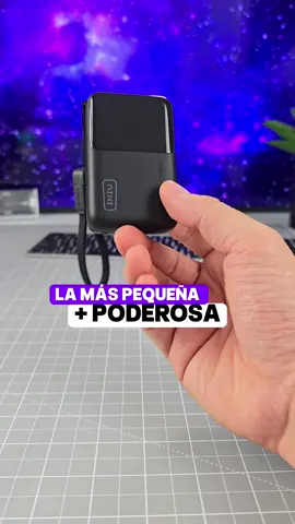 La power bank más pequeña PERO PODEROSA que tengo ⚡️ Esta batería portátil puede cargar tu iPhone o Samsung a máxima velocidad, también tablets, laptops y otros dispositivos. Conoce aquí todos los detalles. Si te gusta lo que ves to a el enlace a Tiktok shop qie dejo por acá abajo! #recomendaciones #tips #tecnologia #powerbank #iniu @INIU_official 