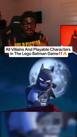 ALL VILLAINS AND PLAYABLE CHARACTERS IN THE NEW LEGO BATMAN GAME #legobatman #batman #movies #dcuniverse 