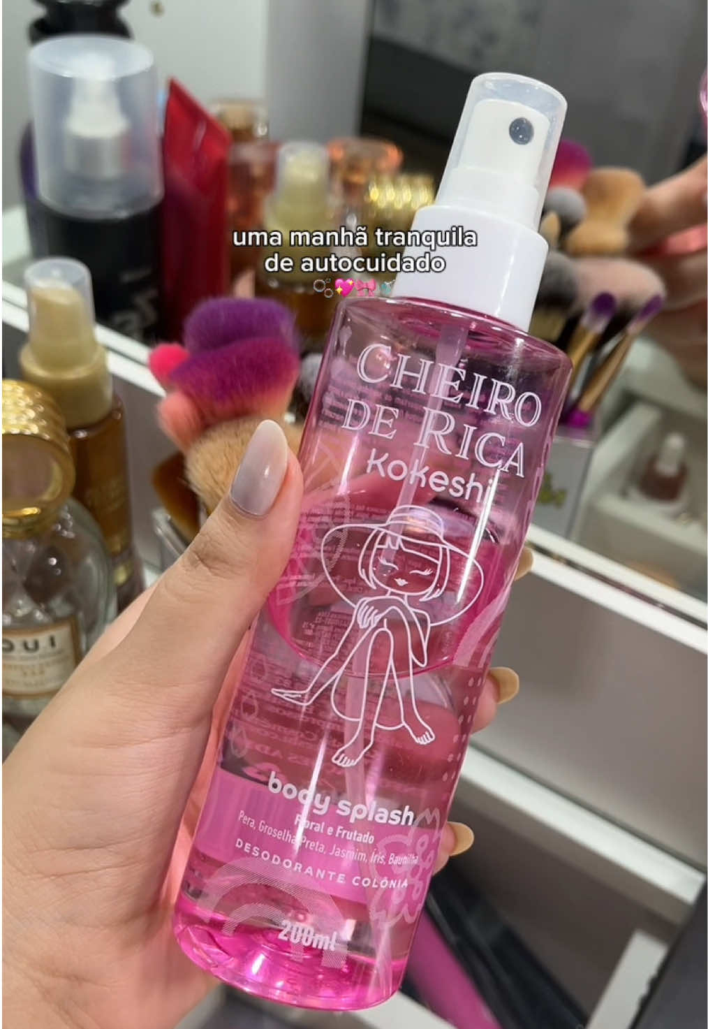 Uma de autocuidado 🫧💖 #skincare #SelfCare #selfcareroutine #banho #fyp 
