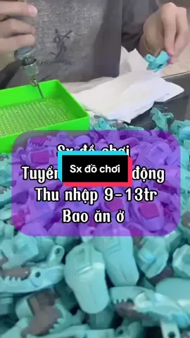 Công ty sản xuất đồ chơi , ai đi làm được liên hệ em ạ #hmoob #vieclamlaocai #vieclamlaichau #vieclamdienbien #vieclamhagiang 