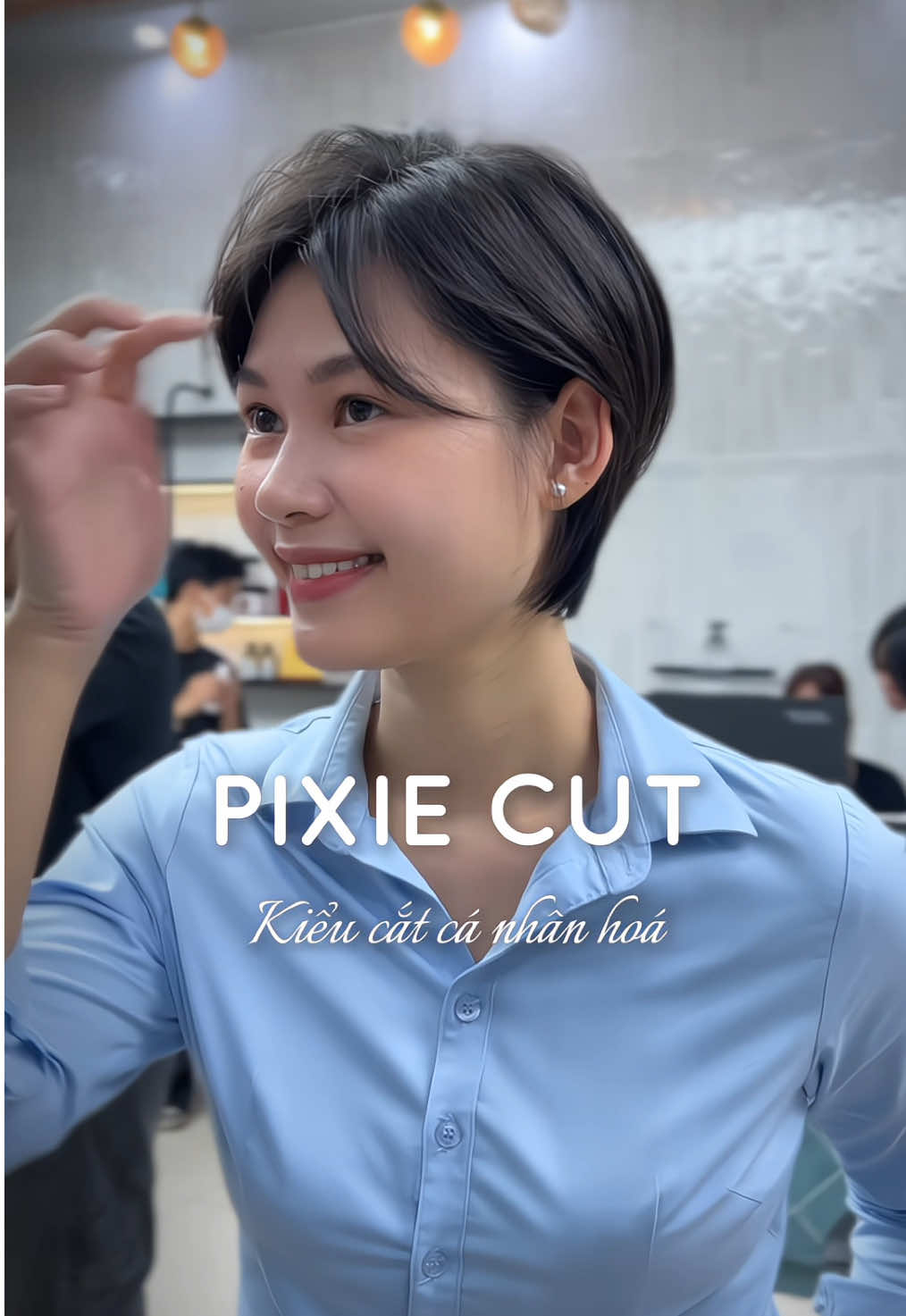 Chị em thử liền cho tôi. Như tôi phải thử đến lần thứ 2, đi đâu cũng được khen hợp trộm víaaaaaa😽 #ziohair #tócngắn #pixiecut #haircut #myhair #ziotrendy #xuhuong