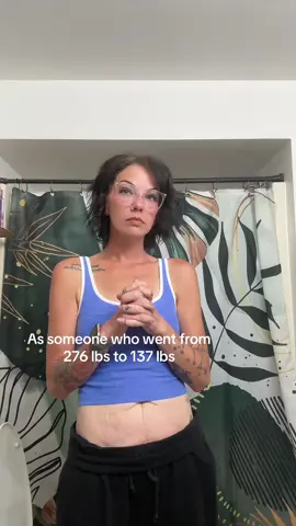 I feel like no one talks about the struggles after you’ve lost the weight. From the new insecurities, losing friends, people treating you different/finding reasons to treat you different, people still making comments on your body, to still feeling like you aren’t doing good enough. Not much in my life has changed, other than losing the weight. Normalize not being “sooo much happier” now that you’re thin. It is not like that for everyone and I never see anyone talk about it. #raefisher 