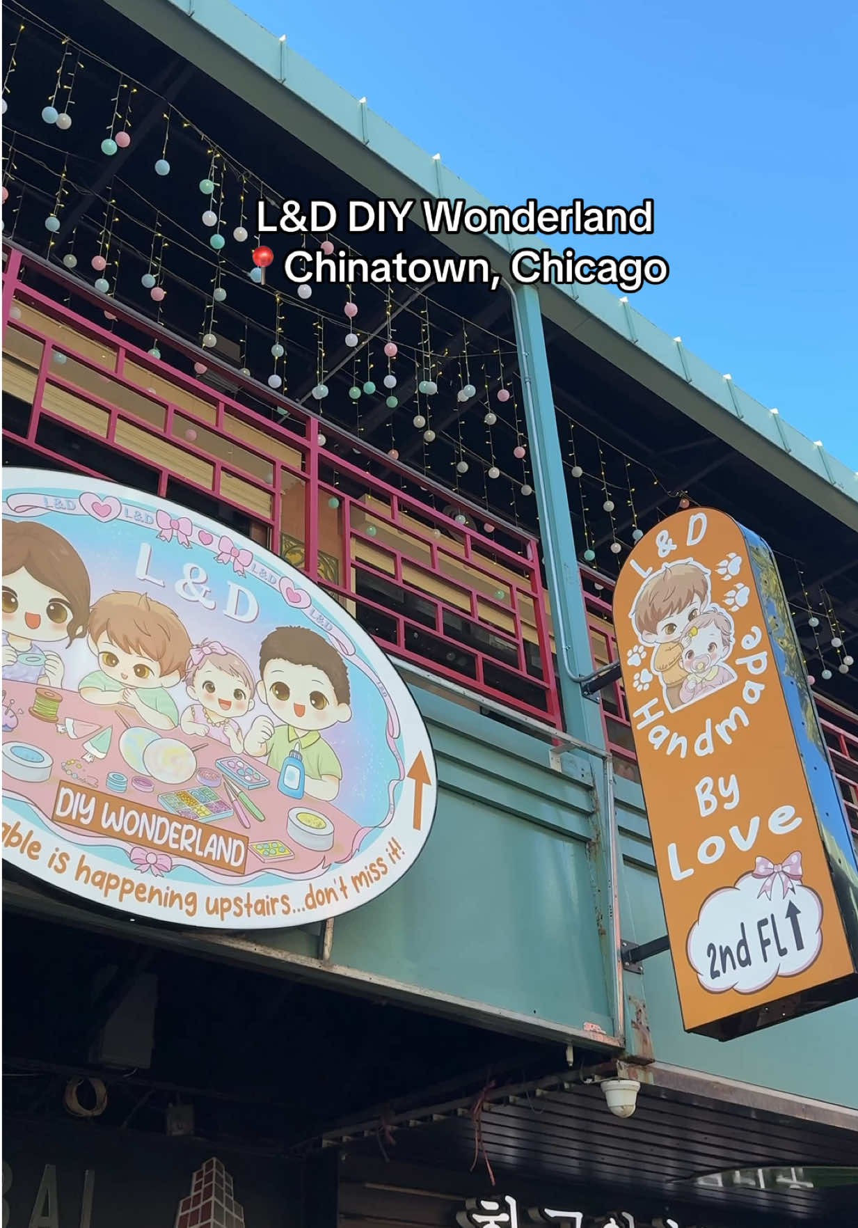 L&D DIY Wonderland  📍Chinatown, Chicago  A unique + kawaii experience, here you can create your own phone cases, charms, candles, bags & more 💕 #explorechicago #chicagochinatown #thingstodoinchicago #diyexperience #diyshop @L&D Handmade 