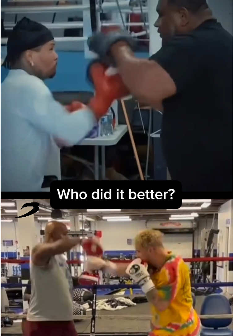 Who’s padwork was better? @Gervonta Davis or @Jake Paul 🔥 #fyp #boxing🥊 #edit #edits #viralvideos 