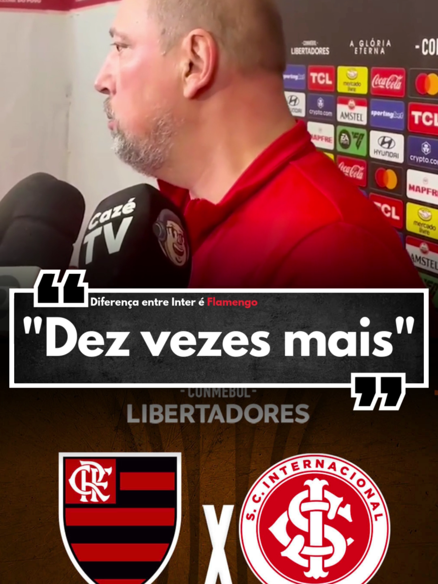 PRESIDENTE DO INTER DESTACA DESIGUALDADE DE INVESTIMENTOS EM RELAÇÃO AO FLAMENGO #internacional #flamengo #futebol