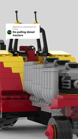 Réponse à @G-dog 💥 Tractor Pulling Power! 💥 This beast is built for one thing: raw strength. Hooked to the sled, it’s all about horsepower, torque, and who can pull the farthest. 👉 Nothing says competition like a pulling tractor at full throttle! #pulling #pullingtractor #sled #moc #lego 