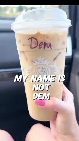 At this point, I just let them spell it however they want 🤷‍♀️😂 Drop your funniest Starbucks name spelling in the comments ⬇️ • • • #starbucks #starbucksdrinks #coffeetiktok #coffeetime #names @Starbucks 