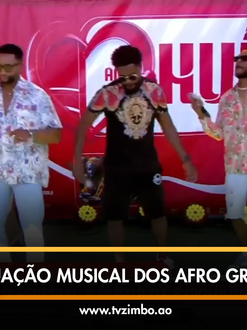 AMO HUÍLA: Actuação musical dos Afro group. Veja mais em www.tvzimbo.ao E em directo no nosso canal do Youtube.