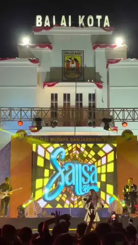 Salsabila at Lap.Dr.Moerdjani BanjarBaru.komen yuk siapa aja yang hadiri td😍.#salsabintan #banjarbaru #lintasevent #festival #budaya 