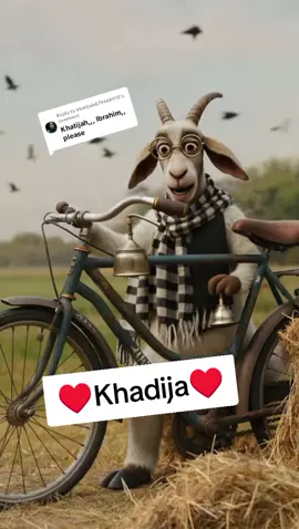 Replying to @khatijah879468972 goat calling name Khadija khane se pahle hath dhone Hain 🤣  #creatorsearchinsight #fyp #goatcallingkhadija