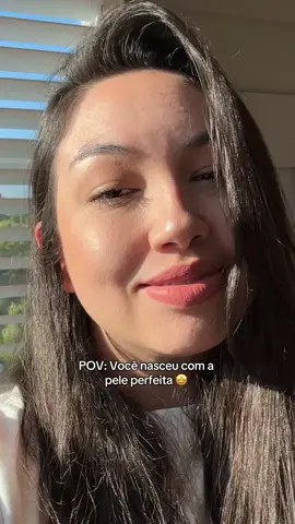 Uns já nascem com a pele dos sonhos… eu tive que conquistar a minha. #serumviral #peleperfeita #clareadordemanchas #melasma #dicasdebeleza 