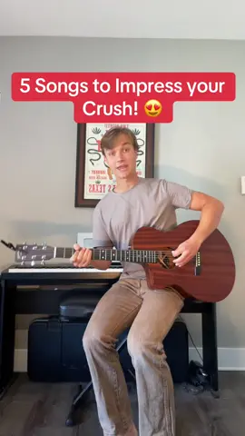 5 Songs to Impress Your Crush! 🎸❤️ #musiciansoftiktok #fyp #foryou 
