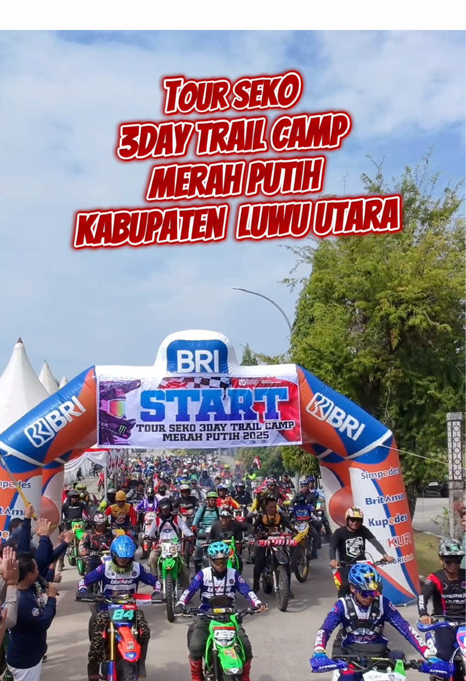 3day trail camp merah putih #LuwuUtara #sulawesiselatan #bangunluwuutara #trail #camp 