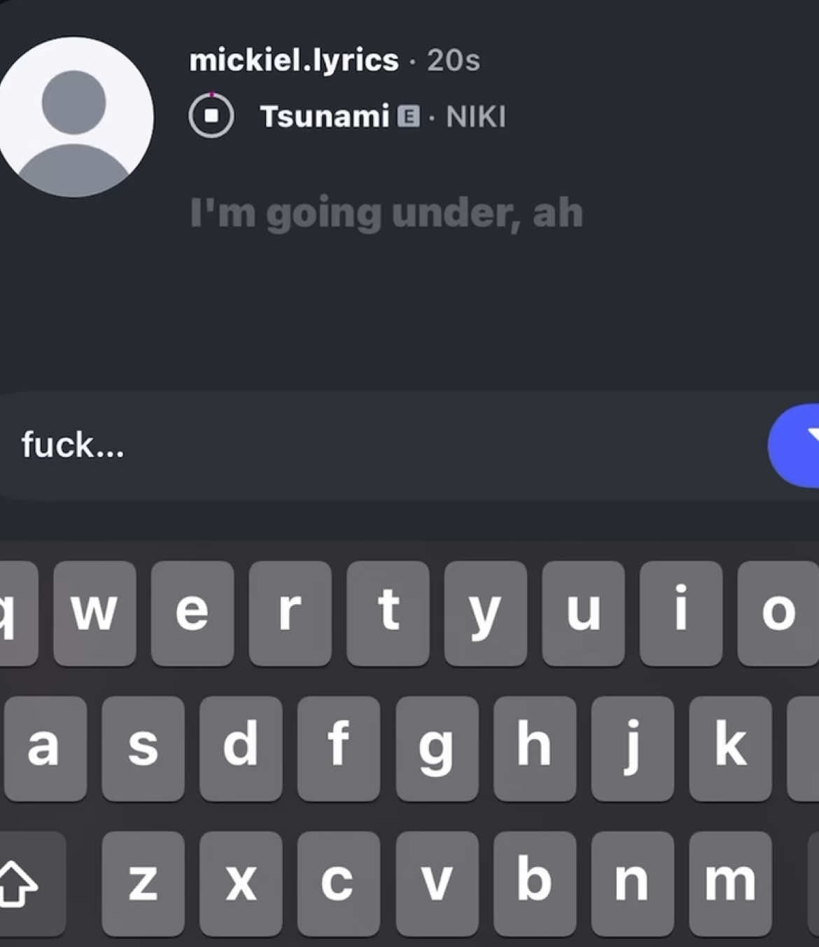 tsunami #music #lyrics #tsunami #niki #fypシ゚ 