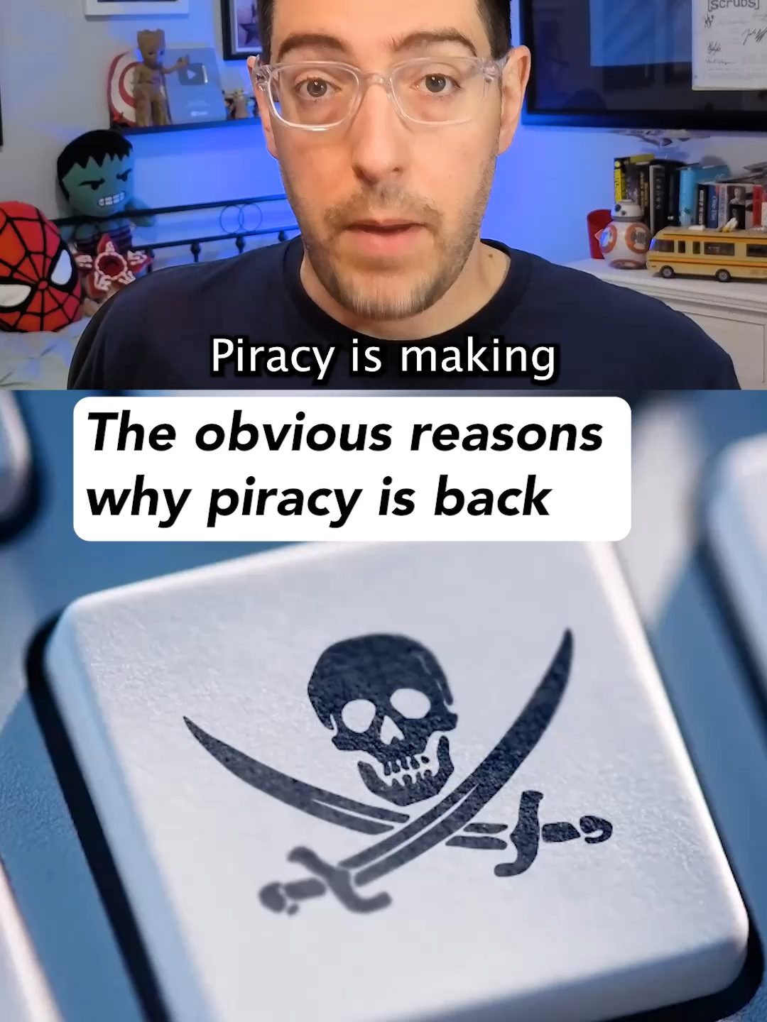 Piracy is making a huge comeback and the streamers have no one to blame but themselves (Sources: The Guardian, Muso, Variety, Ad Week) #piracy #streaming #hollywood #movies #tv #filmtok #movietok
