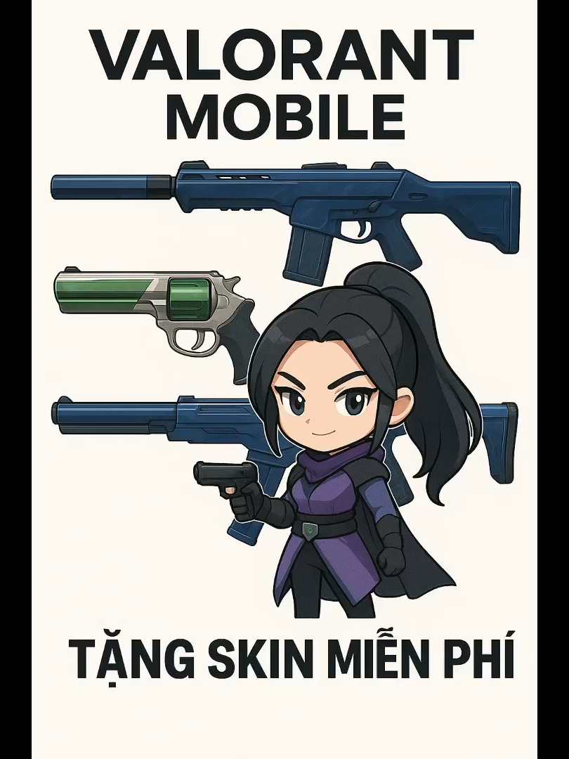 Nhận Free 3 Skin Súng Đẹp Long Lanh Cực Đơn Giản #valorantgaming #valorantmobile #wechat群朋友的视频 #M27#ZuKo #Yunie #valoranthighlight #ngocminh2702a #meme #Valorant #valorantgaming #viral #xuhuong