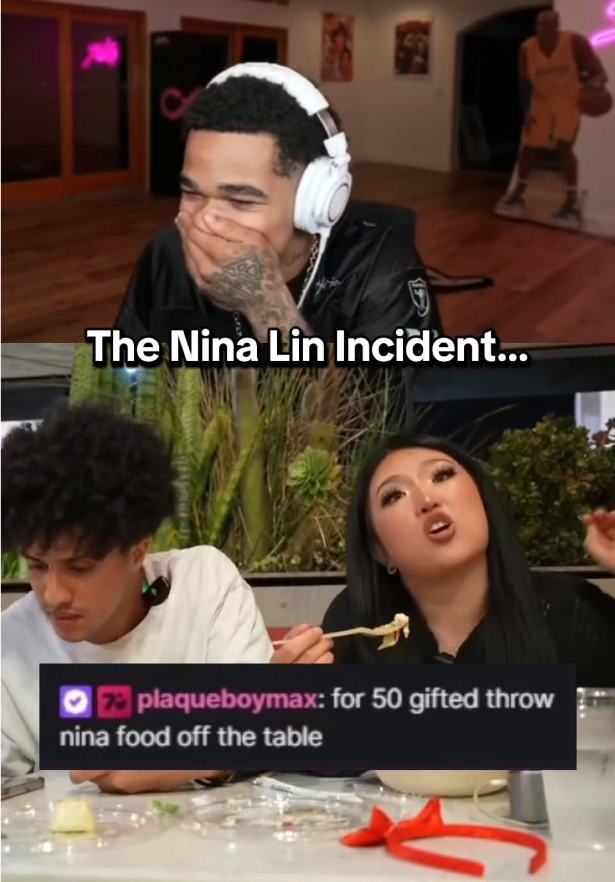 Nina Crashed Out After Having Her Food Violated by AshAlk & Plaqueboymax. 😭 #fyp #fypシ #fypage #fypシ゚viral #fyppppppppppppppppppppppp #fypp #fypシ゚ #fyppp #fypdongggggggg #fairy #challenge #dance #gta #gta5rp #baddie #game #gamer #funny #viral #twitch #live #streamer #streameruniversity #university #kaicenat #girl #girls #boys #boy #diddy #studio #musica #newyorkcity #rich #barber #hair #povs #greenscreenvideo #yo  #lol #performance #stage #life #tiktok #smoke #Love #Relationship #cloverboys #rakai #chat #stream #streamers #livestream #live #nickiminaj #reggie #lilrodneyson #fanum #agent #dukedennis #fireworks #forthofjuly #4thofjuly #ampsummer #prank #kai #adinross #spawn #wtf #scared #scary #motivation #motivational #na #InTooDeep #InTooDeep2 #PlaqueBoyMax #DDG #Deja #Cinco #JayCinco #Tianna #AlabamaBarker #DeshaeFrost #ykosiris #Silky #fazesilky #fazeclan #faze #boxing #boxing🥊 #yugi #ryah #crying #dlou #altercation #bendadonnn #MakeUp #Exposed #Joke #lol #Ashalk #ashalkclips #NinaDaddyIsBack #NinaLin #Food #Crashout #twitchclips #PlaqueBoyMax  #funnyclips #nina #plaqueboymax #ash